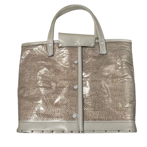 Mod Flower power 1960’s mid century basket retro beach bag tote purse by cabana - Picture 4 of 7